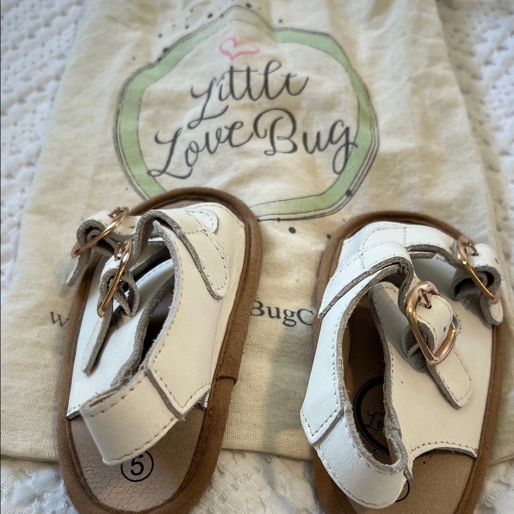 Little Love Bug baby girls sandals